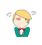 蝶ネクタイくんの日常（個別スタンプ：15）