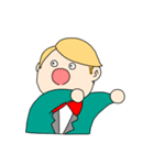 蝶ネクタイくんの日常（個別スタンプ：18）