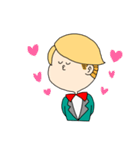 蝶ネクタイくんの日常（個別スタンプ：28）