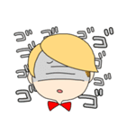 蝶ネクタイくんの日常（個別スタンプ：29）