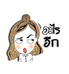 Girl Student Story（個別スタンプ：13）