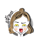 Girl Student Story（個別スタンプ：18）