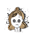 Girl Student Story（個別スタンプ：19）