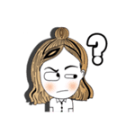 Girl Student Story（個別スタンプ：31）
