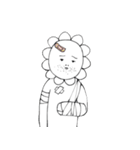 ゆる～いお花さん2（個別スタンプ：30）