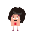 Egg head people（個別スタンプ：8）