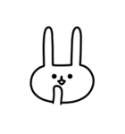 just rabbit！（個別スタンプ：4）