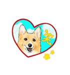 Corgi LOVE（個別スタンプ：9）