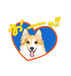 Corgi LOVE（個別スタンプ：21）