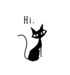 黒猫のkuro（個別スタンプ：4）