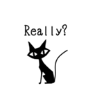 黒猫のkuro（個別スタンプ：8）