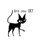 黒猫のkuro（個別スタンプ：10）