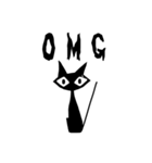 黒猫のkuro（個別スタンプ：12）