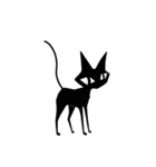 黒猫のkuro（個別スタンプ：21）