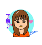 Smile lady japan（個別スタンプ：11）