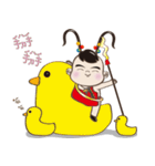 San Tai Zi Happ New Year（個別スタンプ：19）