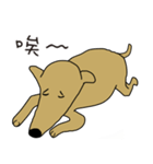 Lovely sausage dog（個別スタンプ：3）