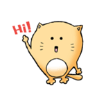 Ganbatte Cat（個別スタンプ：2）