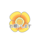優しいお花のスタンプ（個別スタンプ：13）