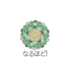 優しいお花のスタンプ（個別スタンプ：33）