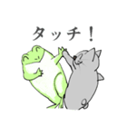 Cat＆Frog（個別スタンプ：28）