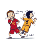 indonesian funny soccer stickers（個別スタンプ：5）