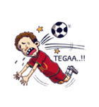 indonesian funny soccer stickers（個別スタンプ：12）