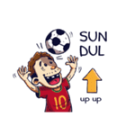 indonesian funny soccer stickers（個別スタンプ：13）