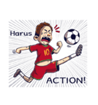 indonesian funny soccer stickers（個別スタンプ：15）