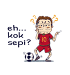 indonesian funny soccer stickers（個別スタンプ：31）