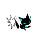 Shadow cat light up！2（個別スタンプ：20）