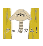 気ままにあらいぐま（個別スタンプ：16）