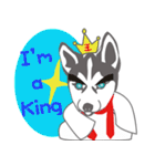 Lovely husky's daily life（個別スタンプ：3）