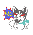 Lovely husky's daily life（個別スタンプ：5）