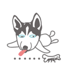 Lovely husky's daily life（個別スタンプ：7）