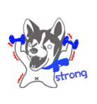 Lovely husky's daily life（個別スタンプ：18）