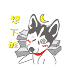 Lovely husky's daily life（個別スタンプ：26）