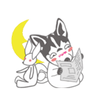 Lovely husky's daily life（個別スタンプ：32）