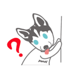 Lovely husky's daily life（個別スタンプ：33）