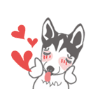 Lovely husky's daily life（個別スタンプ：34）