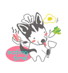 Lovely husky's daily life（個別スタンプ：35）