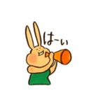 うさぎの4姉妹2（個別スタンプ：34）
