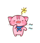 ぴんくねこ ゆーにゃんにゃん（個別スタンプ：20）