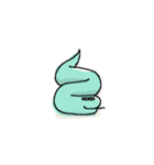stupid snake MUMU（個別スタンプ：4）