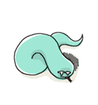 stupid snake MUMU（個別スタンプ：6）