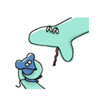 stupid snake MUMU（個別スタンプ：22）