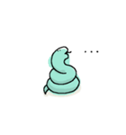 stupid snake MUMU（個別スタンプ：34）