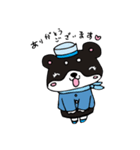 和み柴っこ画伯絵 柴子でございます。（個別スタンプ：5）