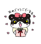 和み柴っこ画伯絵 柴子でございます。（個別スタンプ：7）