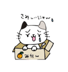 三毛猫のミケにゃん（個別スタンプ：34）